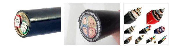 120mm 4 core copper conductor xlpe insulation armoured power cable